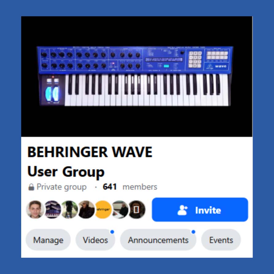 Behringer WAVE Firmware Update