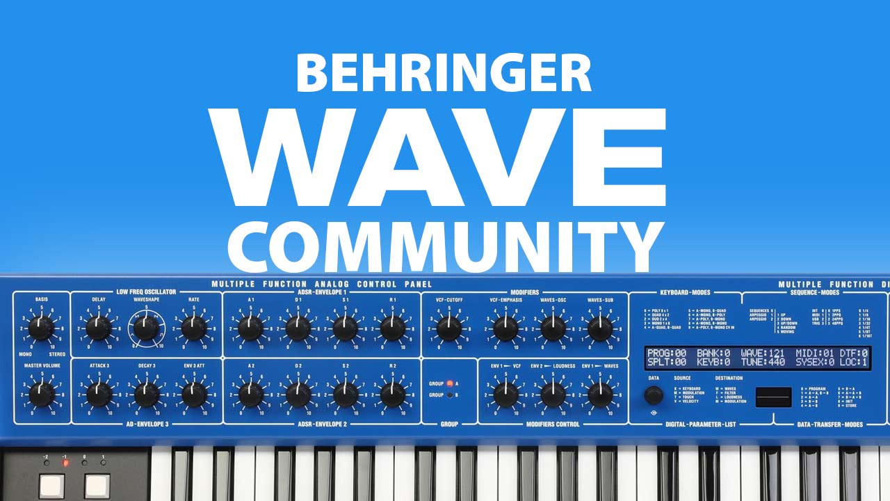 Behringer Wave Specifications